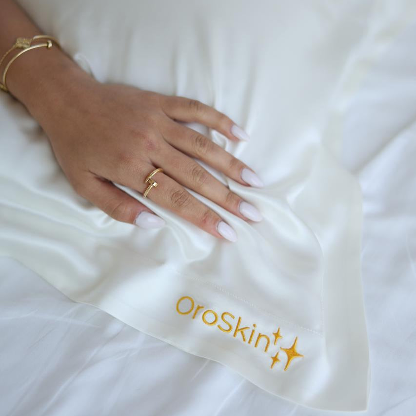 OroSkin Pure Mulberry Silk Pillowcase