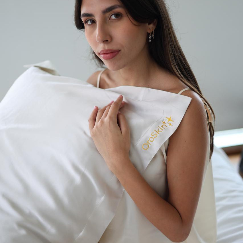 OroSkin Pure Mulberry Silk Pillowcase