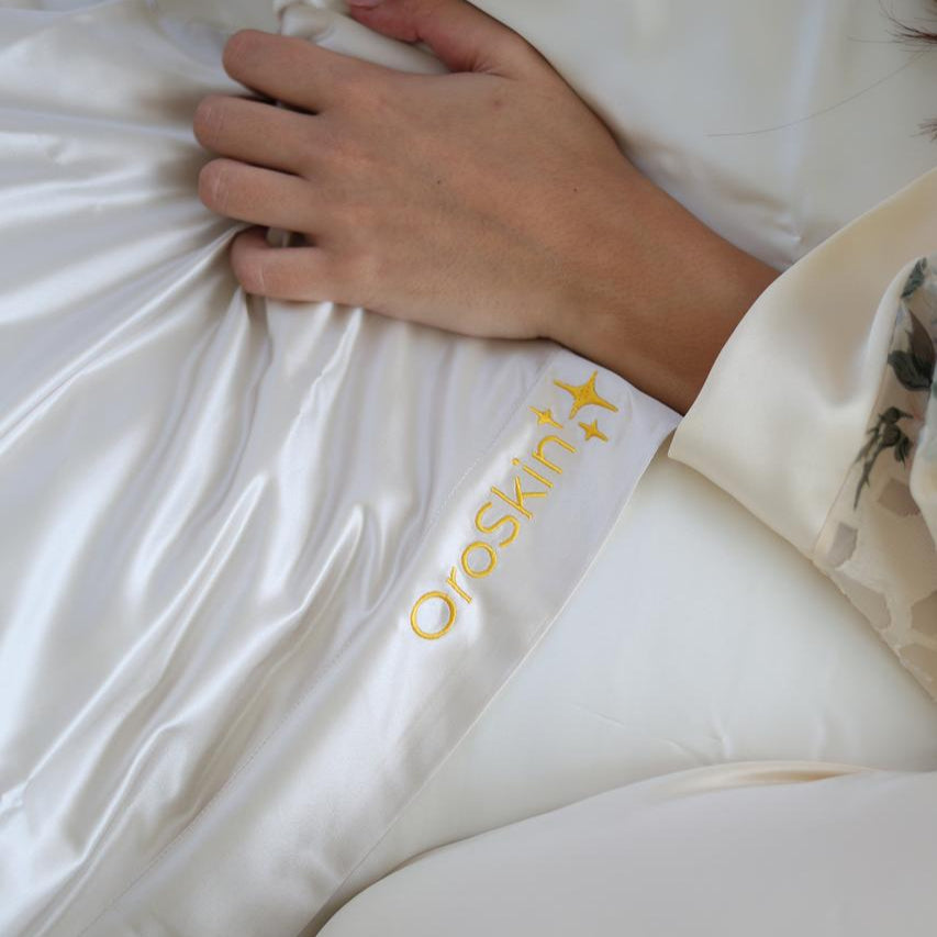 OroSkin Pure Mulberry Silk Pillowcase