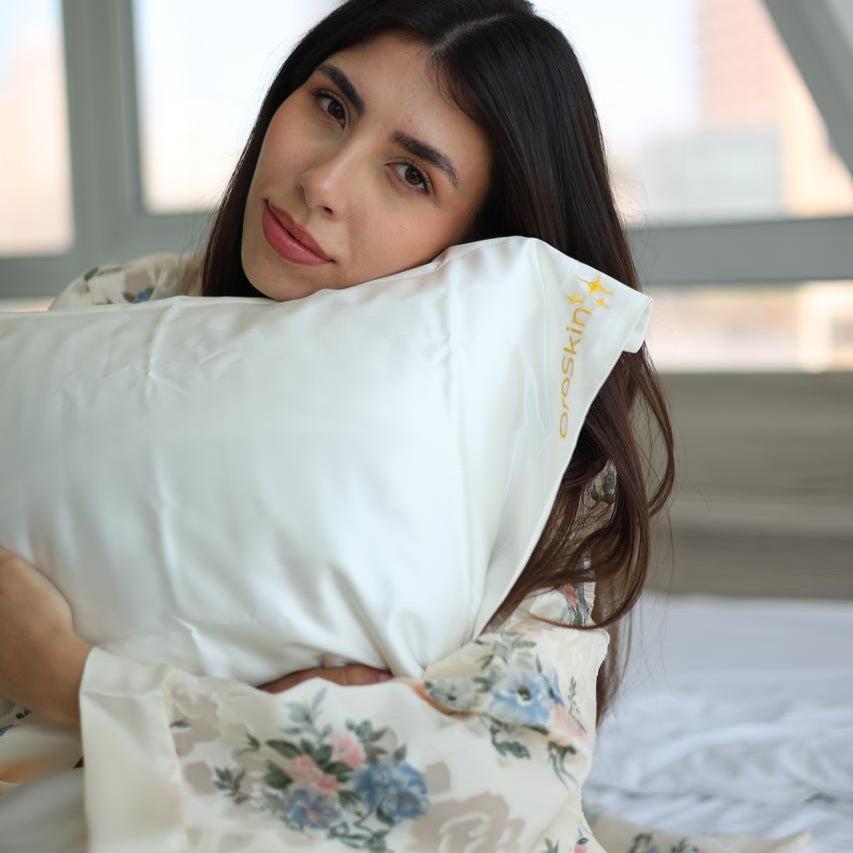 OroSkin Pure Mulberry Silk Pillowcase