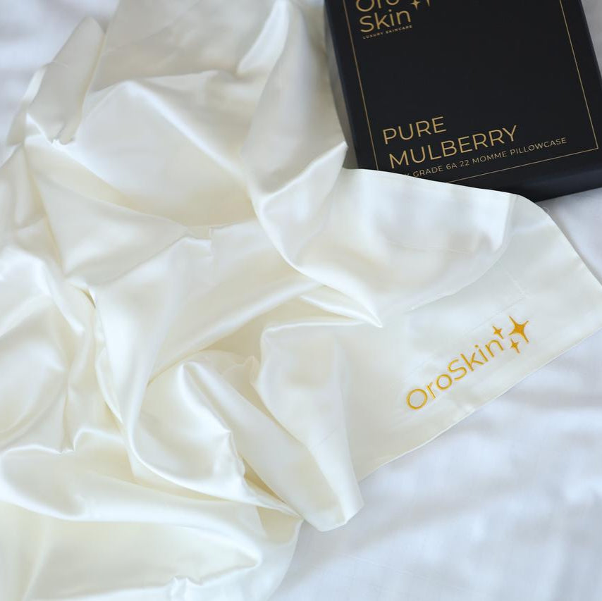 OroSkin Pure Mulberry Silk Pillowcase