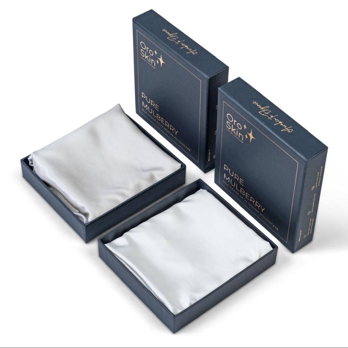 OroSkin Pure Mulberry Silk Pillowcase