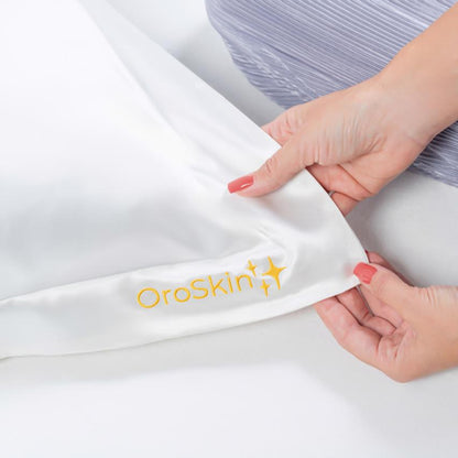 OroSkin Pure Mulberry Silk Pillowcase