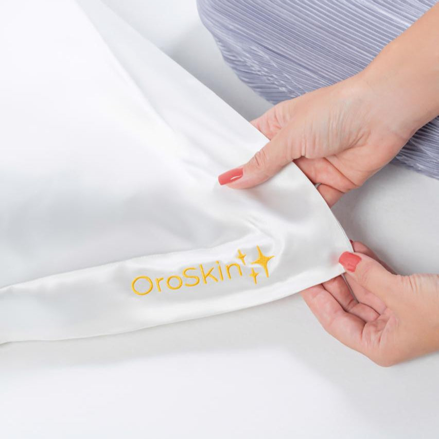 OroSkin Pure Mulberry Silk Pillowcase